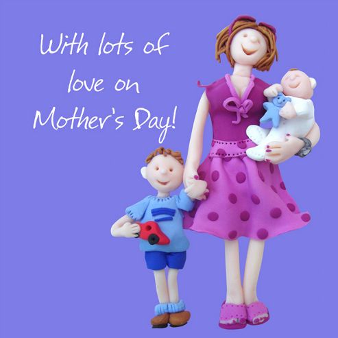 Image of Holy Mackerel Mothers Day Lots Of Love Greetings Card