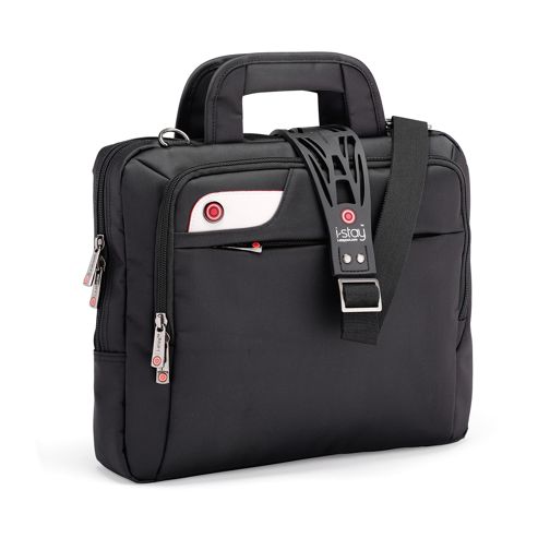 Image of I-stay 13.3 Inch Tablet, Netbook, Ultrabook Bag With Non Slip Bag Strap Black