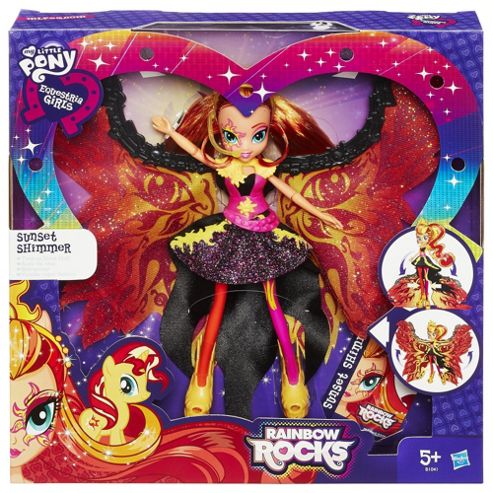 Image of My Little Pony Equestria Girls Rainbow Rocks Sunset Shimmer Doll