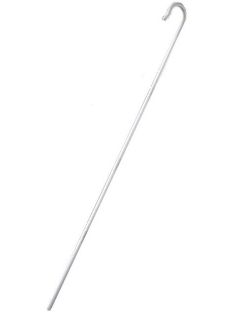 Image of Shepherds Staff. White