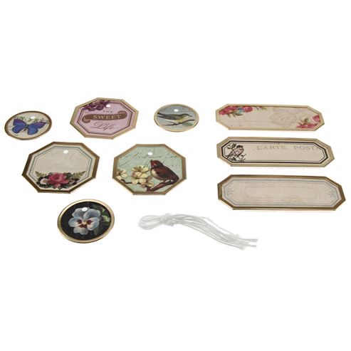 Image of Metal Art - Flora And Fauna Tags
