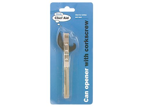 Image of Chefaid W2144/e Can Opener With Corkscrew