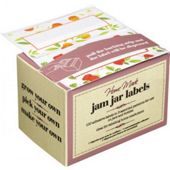 Home made Pack of 100 Self-Adhesive Assorted Preserve Jar Labels