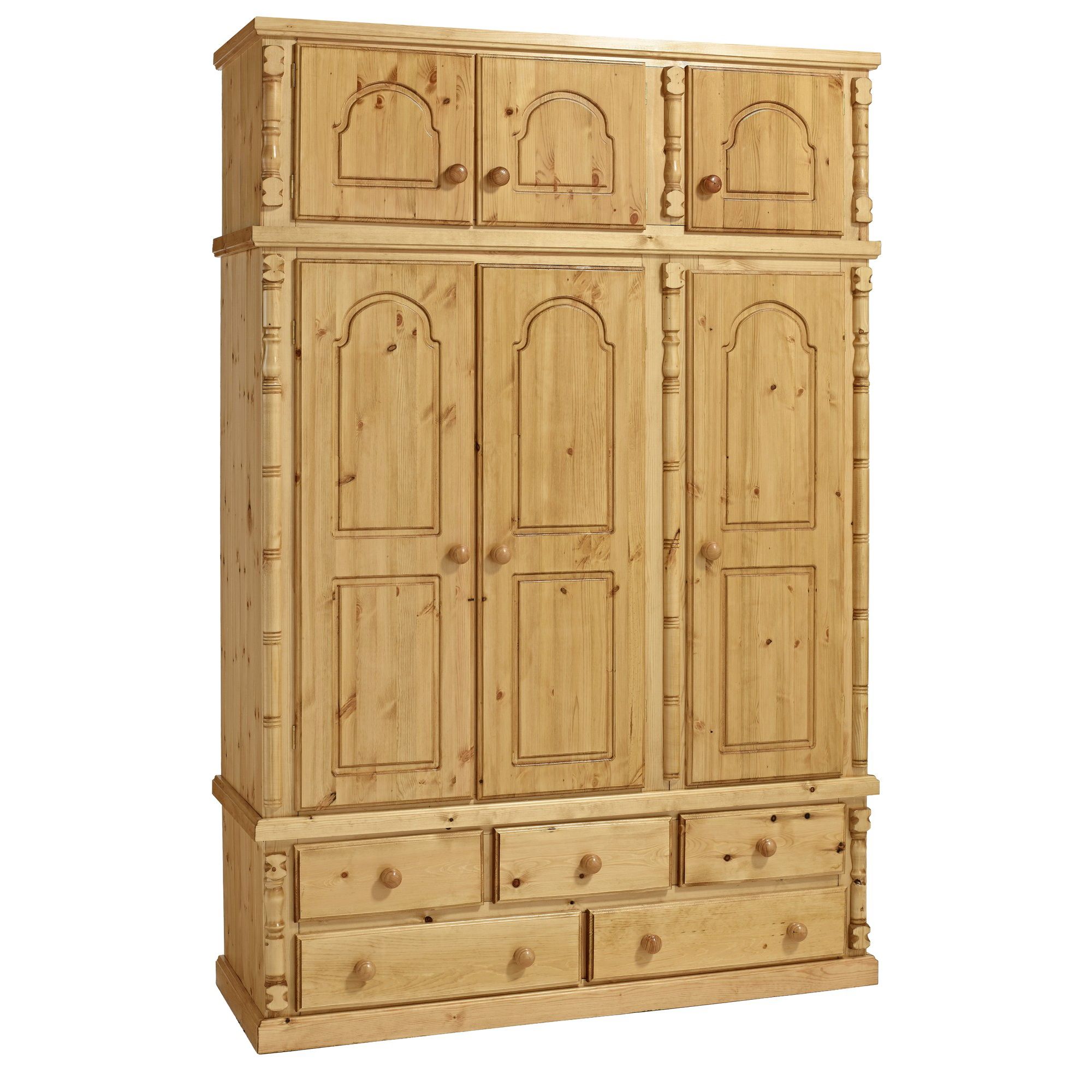 Ideal Furniture Ashley 3 Door Wardrobe at Tesco Direct