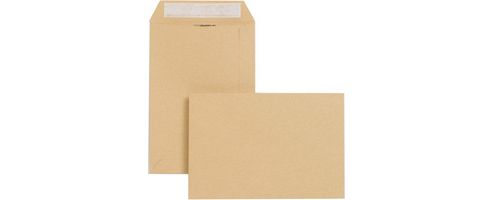 Image of New Guardian Envelopes Heavyweight Pocket Peel And Seal Manilla 240x165mm [pack 250]