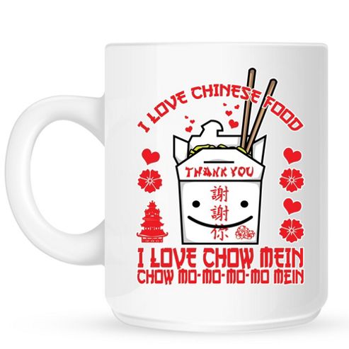 Image of I Love Chinese Food 10oz Ceramic Mug