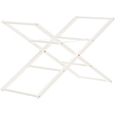 Image of Obaby Folding Moses Basket Stand (white)