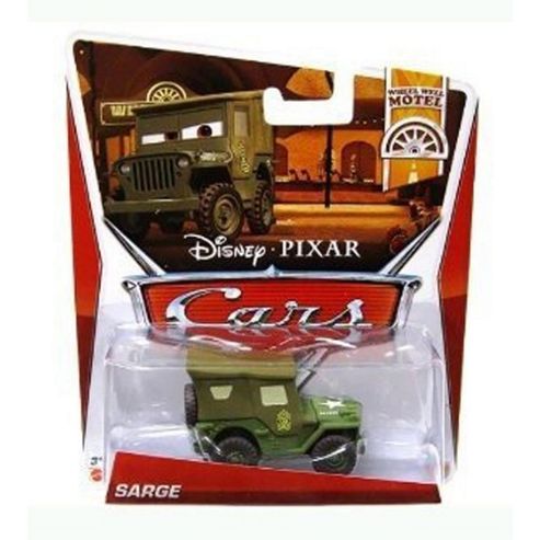 Image of Disney Cars Wheel Well Motel Die Cast Sarge #2/11