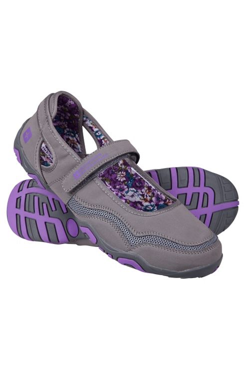 Image of Magda Womens Walking Camping Travelling Shoe - Purple