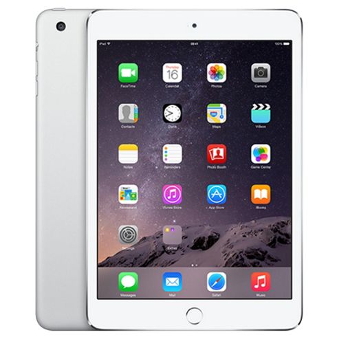 Image of Apple Ipad Mini 3, 128gb, Wifi - Silver