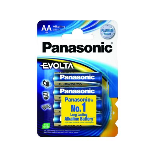 Image of Panasonic Panalr6b4- Evolta Batteries Aa Evolta