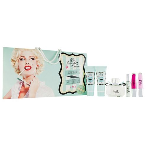 Image of Candy Kitten Turquoise 6 Piece Gift Set