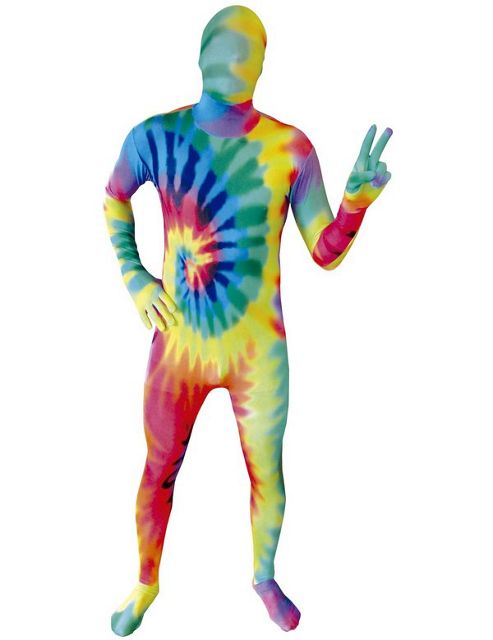 Image of Morphsuit Tie Dye - Adult Costume Size: 38-40