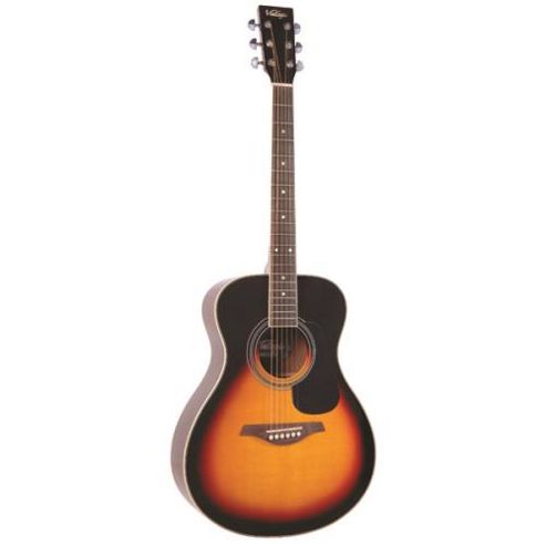 Image of Vintage V300 Guitar - Sunburst Acoustic