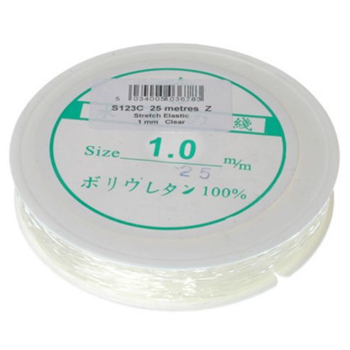 Image of Stretch Elastic 1.0mm 25mt