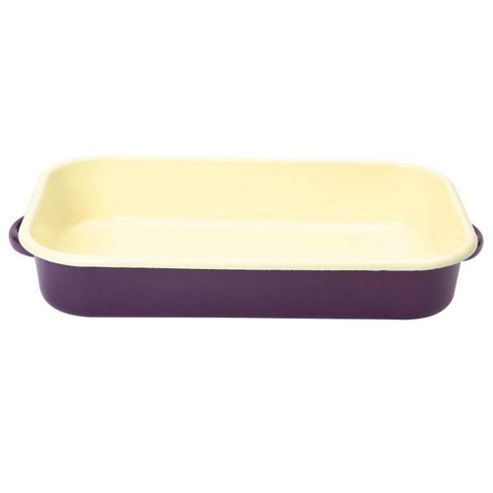 Image of Vintage Home Rectangular Dish - Aubergine