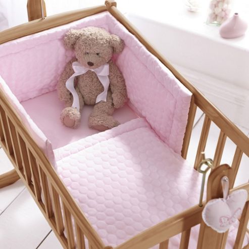 Image of Clair De Lune 2pc Crib Bedding Set (marshmallow Pink)