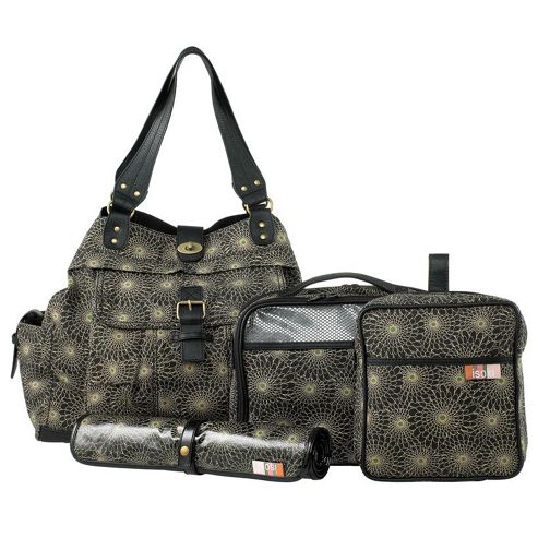 Image of Isoki Martini Reversible Saddle Tote Changing Bag