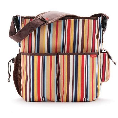 Image of Skip Hop Duo Deluxe Changing Bag Uptown Stripe
