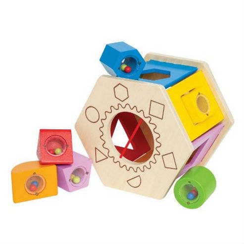 Image of Hape Shake 'n' Match Shape Sorter