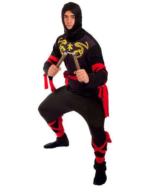 Image of Ninja Costume Extra Large