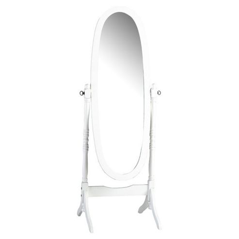 Image of Home Essence Hamilton Cheval Mirror - White