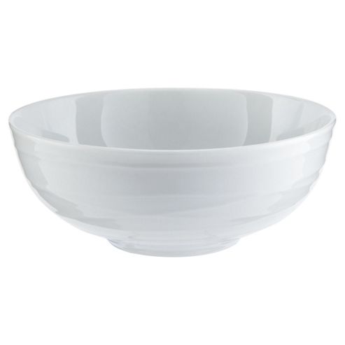 Image of Tesco Casual Swirl Embossed Orbit Cereal Bowl