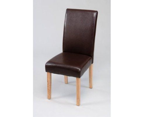 Image of Kensington Red Faux Leather Dining Chair