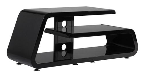 Image of Gecko Gamma Tv Stand - Gloss Black