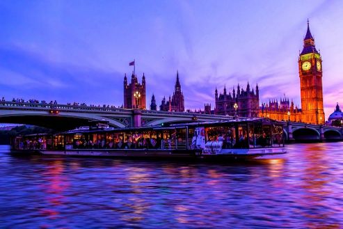 Image of Thames Jazz Dinner Cruise For Two Special Offer