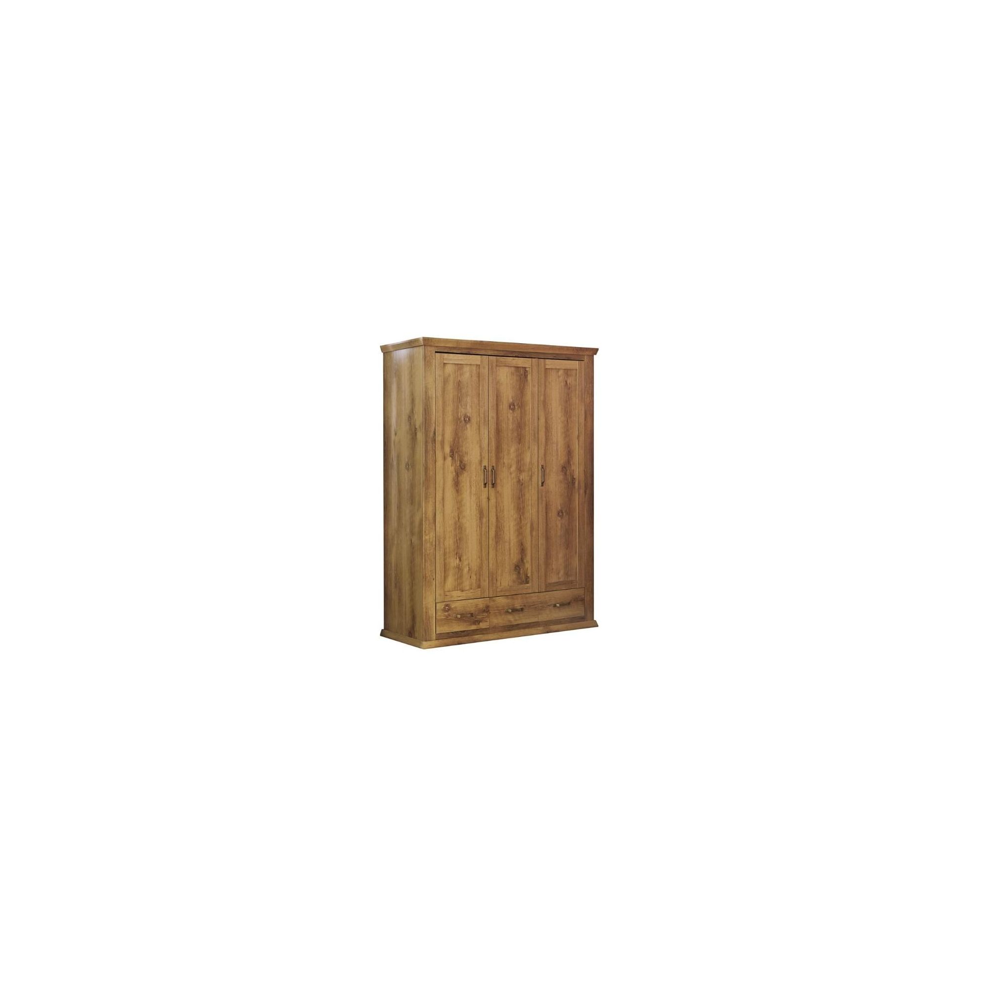 Urbane Designs Warwick 3 Door 3 Drawer Wardrobe at Tesco Direct