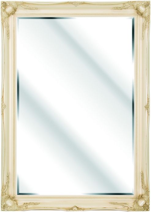 Image of D & J Simons Oxford Mirror - Cream - 115cm H X 91cm W
