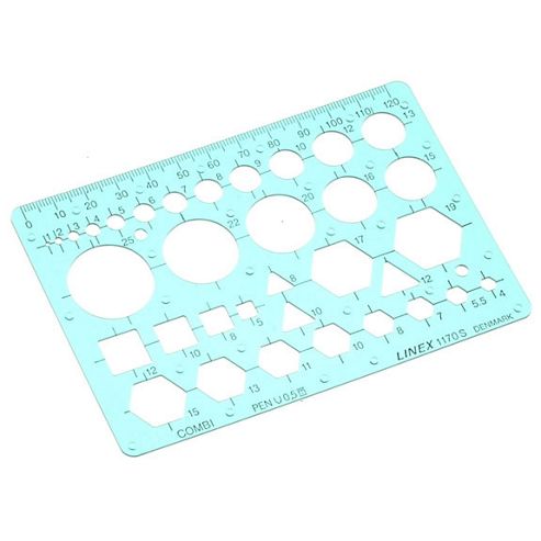 Image of Pelltech Linex Combination Template And Ink Bosses