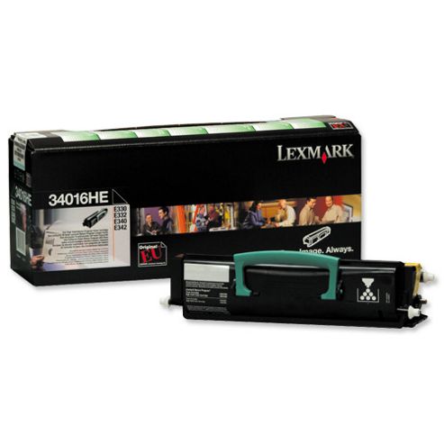 Image of Lexmark E33x, E34x Toner Cartridge (6k) - Black