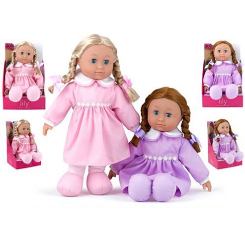 Image of Dolls World Lily 16" Soft Bodied Doll
