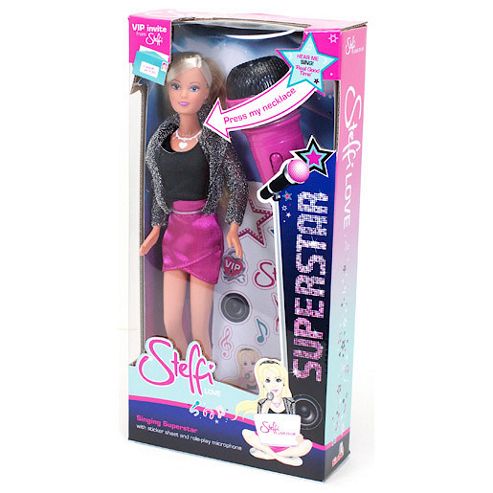 Image of Steffi Singing Superstar Doll With Mic