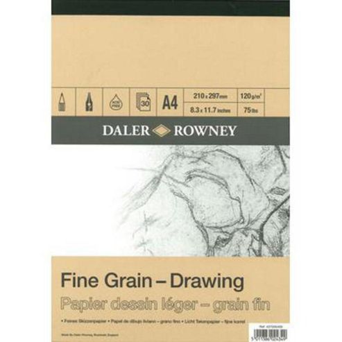 Image of Dr Fine Grain Cartridge Pad A4 120g