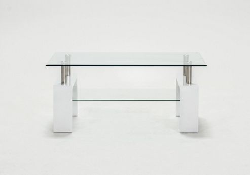 Image of Wilkinson Furniture Calico Coffee Table - White