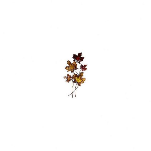 Image of Novus Imports Autumn Leaf Metal Wall Art