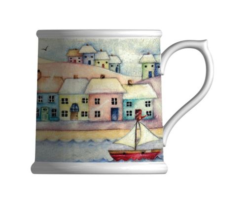 Image of Royal Worcester Sails Now On Single Tankard Style Mug