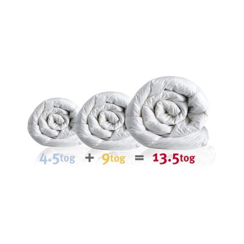 Image of Silentnight Egyptian Cotton Single Duvet All Seasons