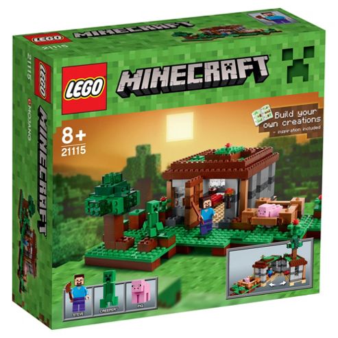 Image of Lego Minecraft The First Night 21115