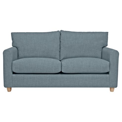 Image of Boston Felt Effect Sofa Bed, Mineral