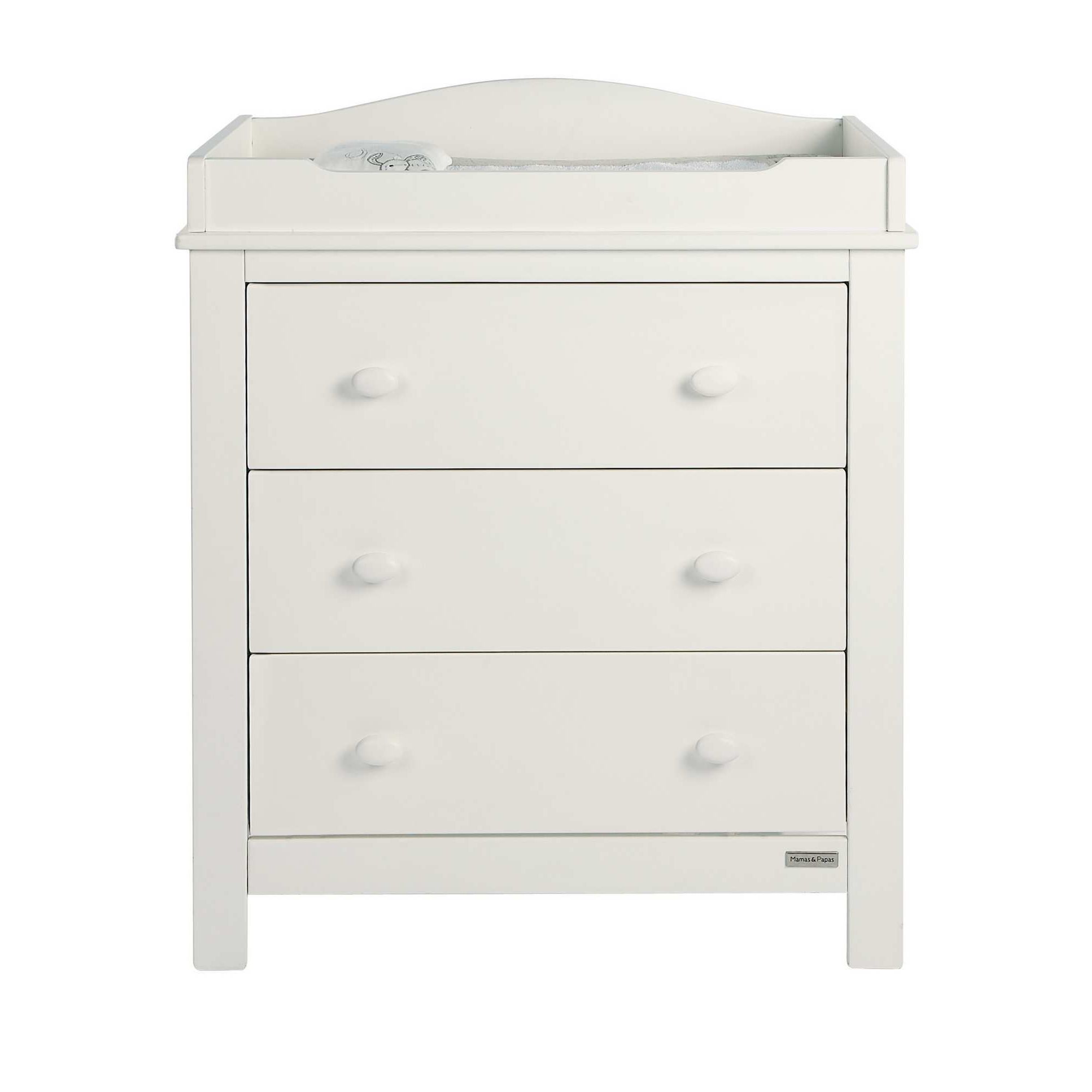 Mamas & Papas - Willow Dresser with changer - White at Tesco Direct