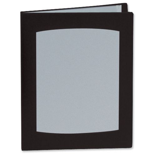Image of Rexel Clearview Display Book 24 Pockets A4 Black Ref 10320bk