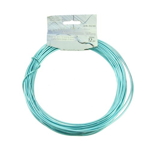 Image of Aluminium Wire 2.5mm Turquoise