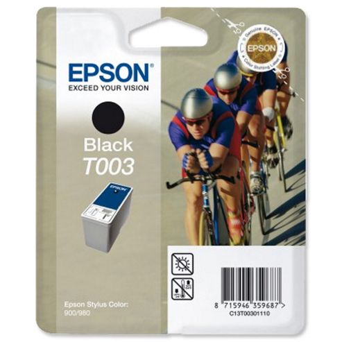 Image of Epson T003 Printer Ink Cartridge - Black