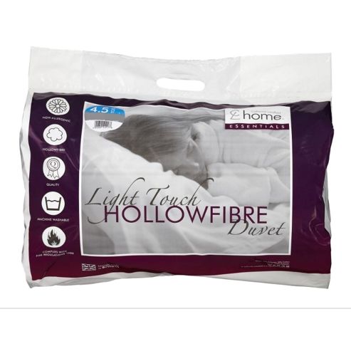 Image of Catherine Lansfield Home Essentials 4.5 Tog Quilt Hollowfibre Quilt - Double