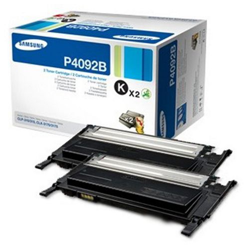 Image of Samsung Toner Twin Pack For Clp-310 / Clp-315 / Clx-3170 / Clx-3175 Series - Black