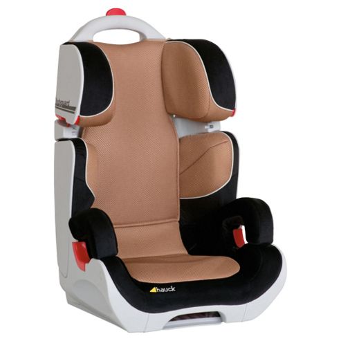 Image of Hauck Bodyguard Group 2-3 Car Seat, Black/beige